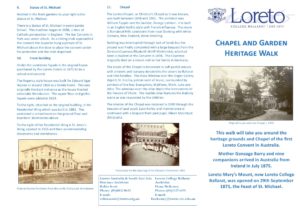 Chapel and Garden Tour Brochure