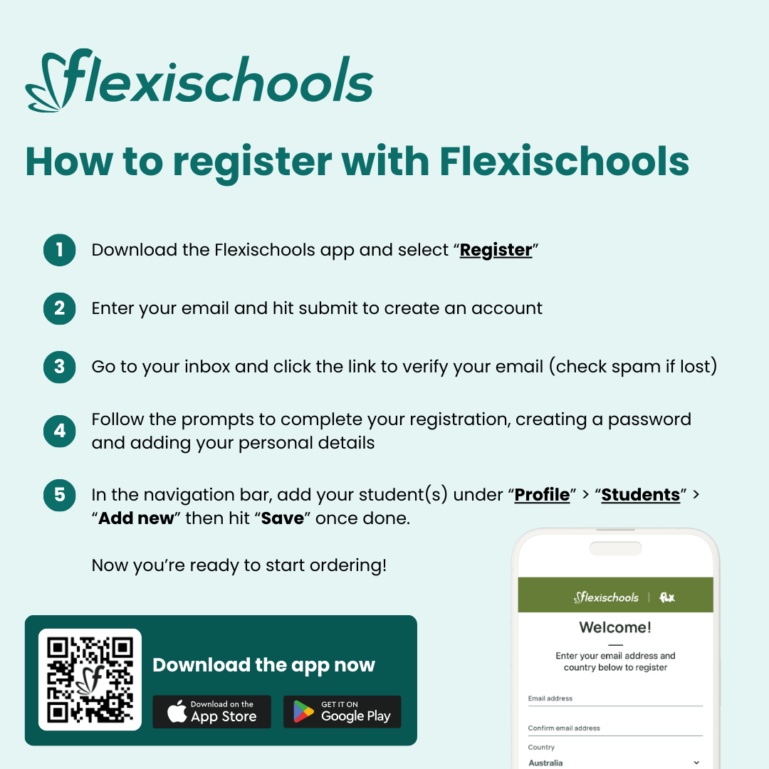 Register With Flexischools