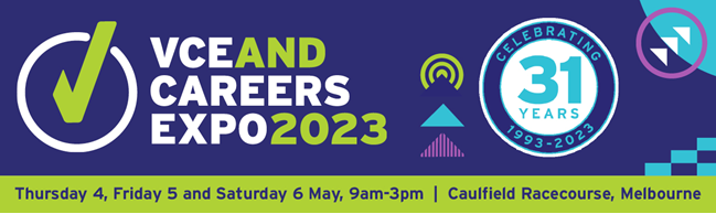 VCE Careers Expo 2023 Header